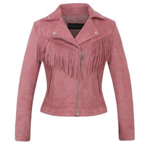 Women Suede Jacket